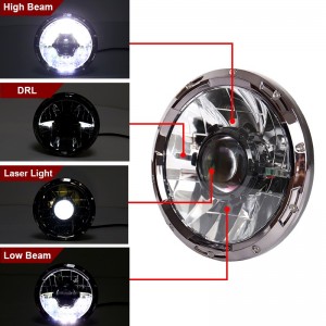 PHARE AVANT LEDS DJEBEL 7''