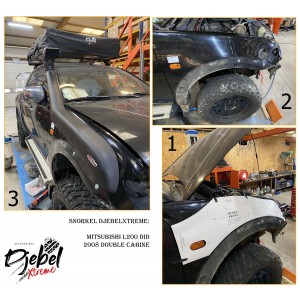 Snorkel DJEBELXTREME MITSUBISHI L200 DID KB4 depuis 2006