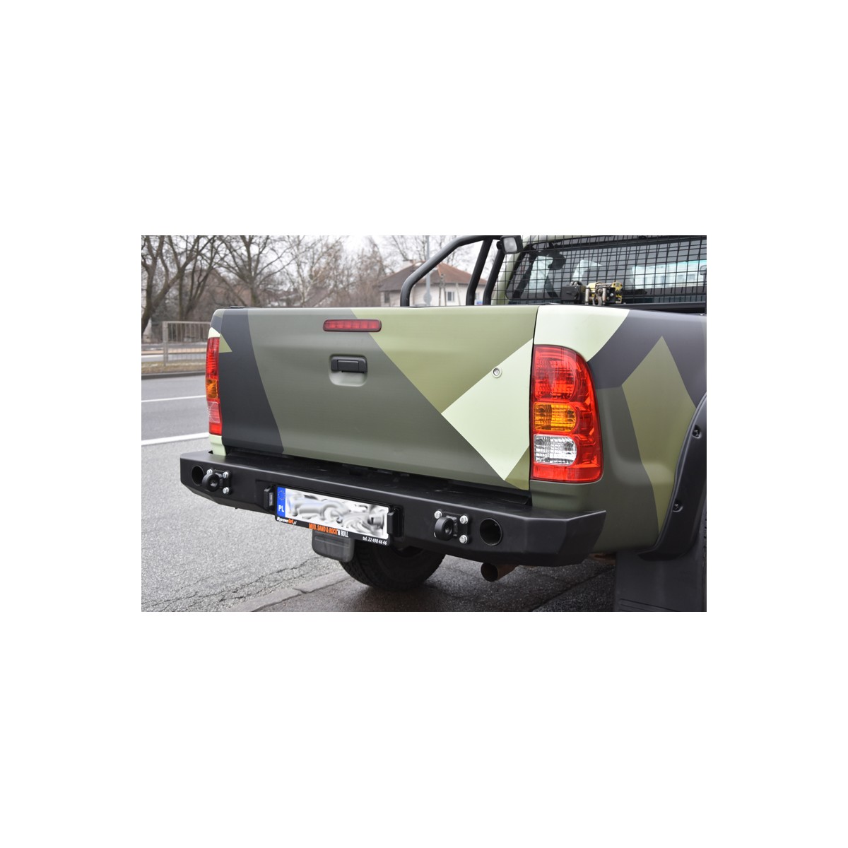 PARE CHOC ARRIÈRE HILUX VIGO 2005-2015