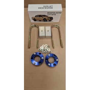 KIT CALES SUSPENSIONS REHAUSSE +4 FORD T6 ET T7 à partir de 2012 +