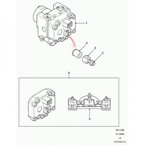 interrupteur valves bloc ABS OEM