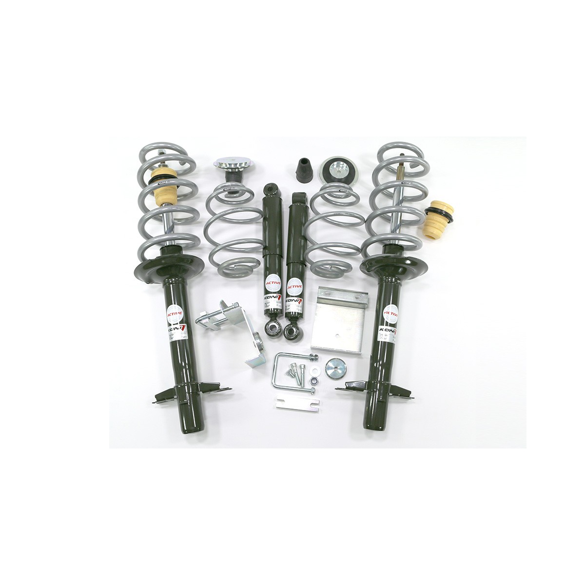 KIT SUSPENSION COMPLET KONI / EIBACH REHAUSSE +25-30MM