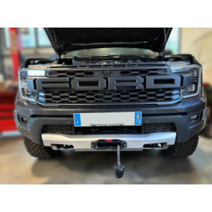 Platine de treuil intégrée au pare-chocs d'origine pour Ford Ranger et Raptor 2023+