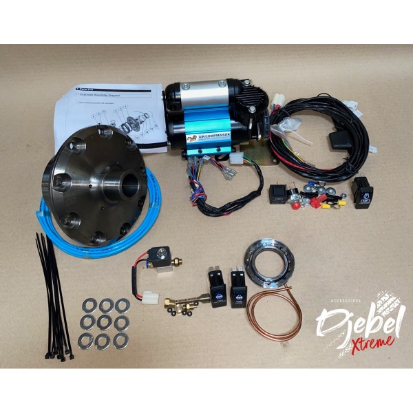 E-LOCKER ELECTRIC JEEP DANA 30 - JEEP KJ-XJ-KK-WJ-ZJ-JK-TJ-YJ 27SPLINE FRONT