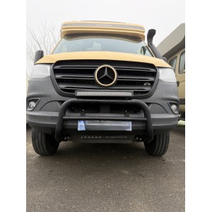 Pare buffle noir 60 mm pour MERCEDES-BENZ Sprinter 907