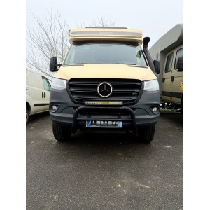 Pare buffle noir 60 mm pour MERCEDES-BENZ Sprinter 907