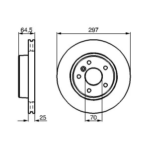 DISQUE DE FREIN AVANT