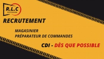 [RECRUTEMENT - CDI] RLC Recrute son(sa) nouveau(elle) Magasinier(e) Automobile